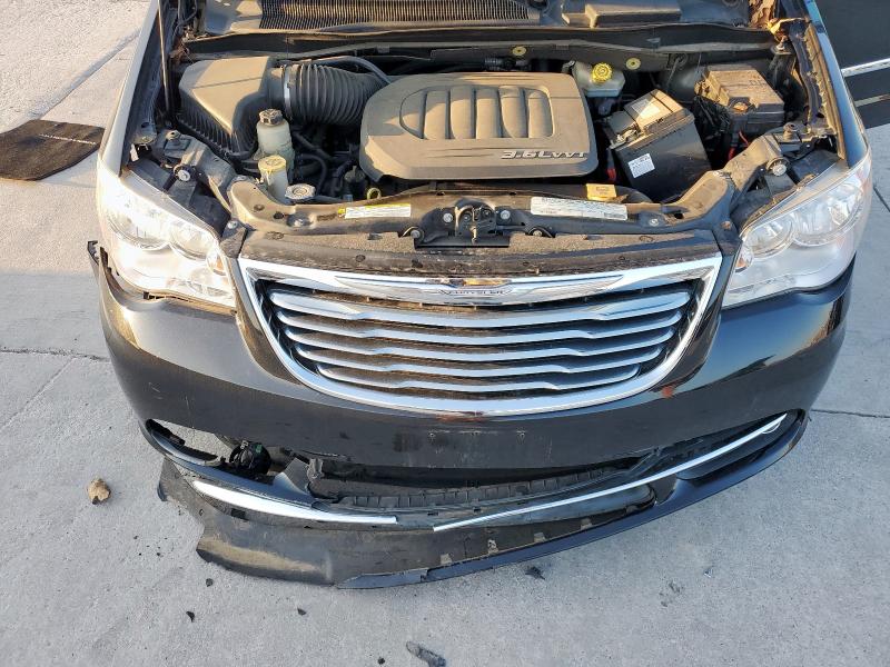 2C4RC1CG5CR269750 - 2012 CHRYSLER TOWN & COU TOURING L BLACK photo 12