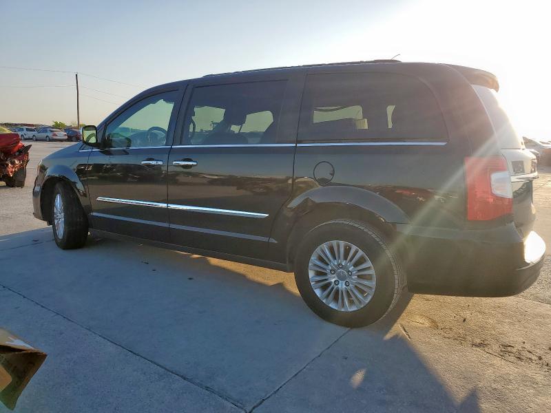 2C4RC1CG5CR269750 - 2012 CHRYSLER TOWN & COU TOURING L BLACK photo 2