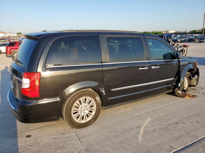 2C4RC1CG5CR269750 - 2012 CHRYSLER TOWN & COU TOURING L BLACK photo 3