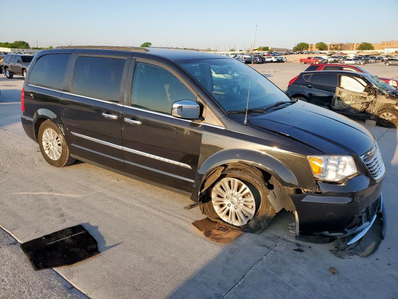 2C4RC1CG5CR269750 - 2012 CHRYSLER TOWN & COU TOURING L BLACK photo 4