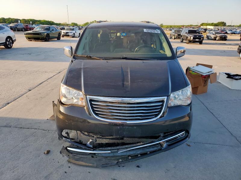 2C4RC1CG5CR269750 - 2012 CHRYSLER TOWN & COU TOURING L BLACK photo 5