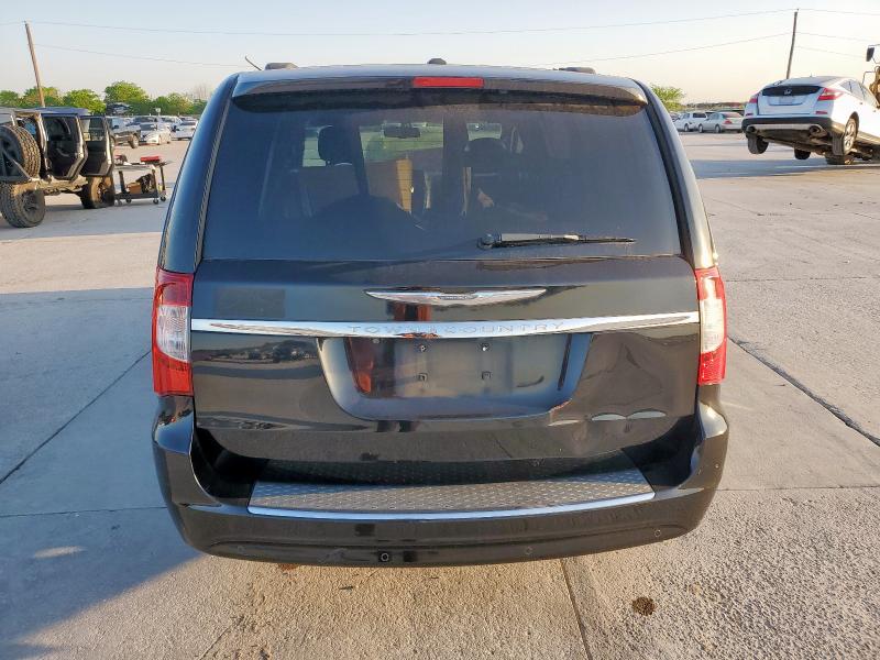 2C4RC1CG5CR269750 - 2012 CHRYSLER TOWN & COU TOURING L BLACK photo 6