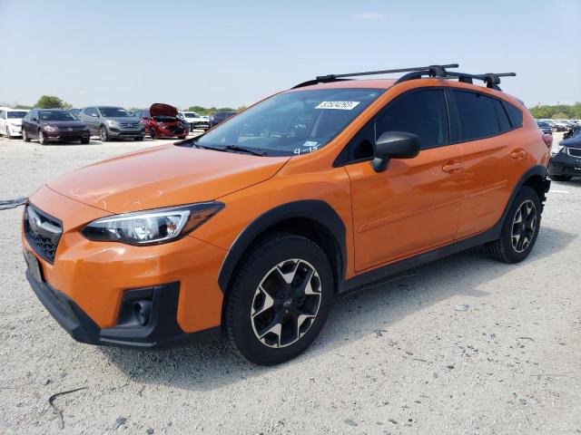 JF2GTAAC9K9309566 - 2019 SUBARU CROSSTREK ORANGE photo 1