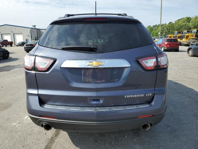 1GNKRLKDXDJ180188 - 2013 CHEVROLET TRAVERSE LTZ BLUE photo 6