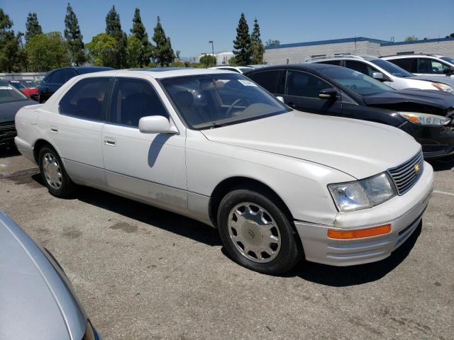 JT8BH28F8V0092311 - 1997 LEXUS LS 400 WHITE photo 4