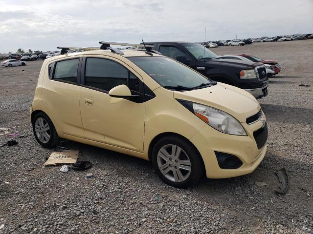 KL8CB6S99EC453845 - 2014 CHEVROLET SPARK LS YELLOW photo 4