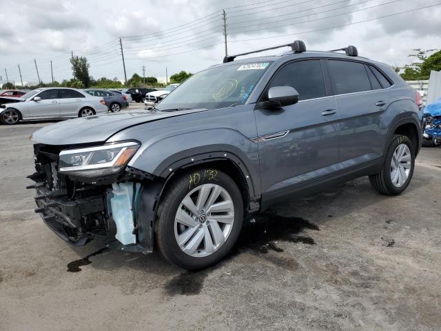 1V2JE2CA5PC212986 - 2023 VOLKSWAGEN ATLAS CROS SE GRAY photo 1