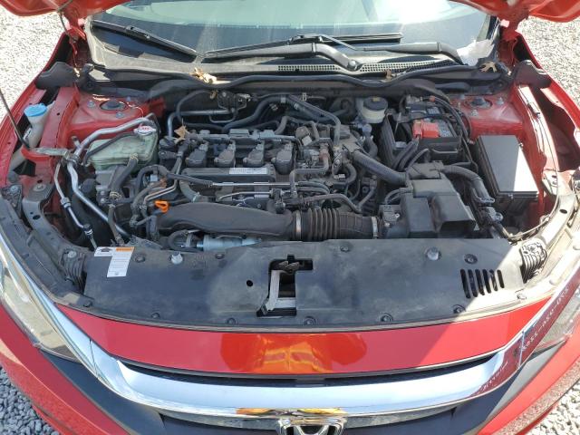 JHMFC1F7XJX040167 - 2018 HONDA CIVIC EXL RED photo 11