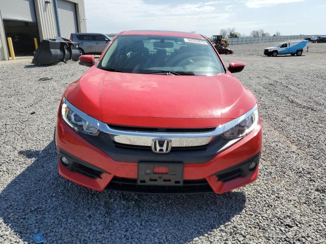 JHMFC1F7XJX040167 - 2018 HONDA CIVIC EXL RED photo 5