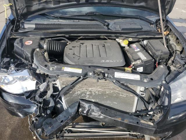 2A4RR8DG9BR666358 - 2011 CHRYSLER TOWN & COU TOURING L BLACK photo 12