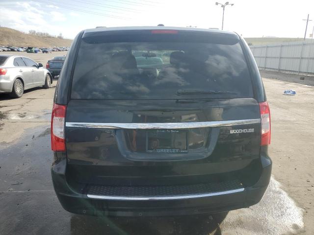 2A4RR8DG9BR666358 - 2011 CHRYSLER TOWN & COU TOURING L BLACK photo 6