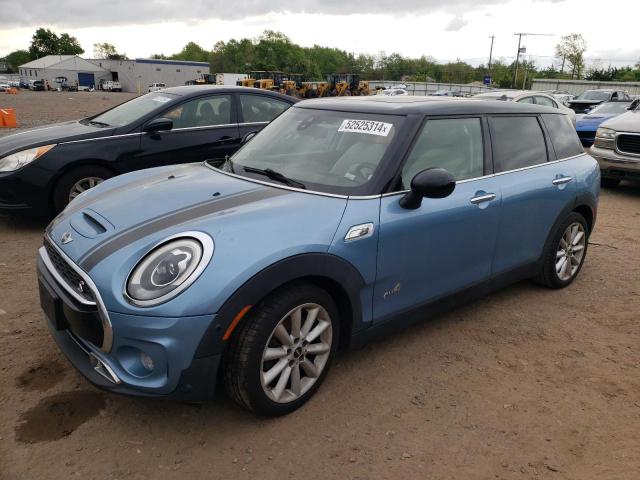 WMWLU5C56H2C46346 - 2017 MINI COOPER S CLUBMAN ALL4 BLUE photo 1