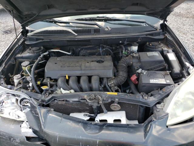 2T1KR32EX5C482157 - 2005 TOYOTA COROLLA MA XR BLACK photo 11