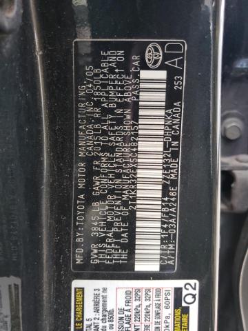 2T1KR32EX5C482157 - 2005 TOYOTA COROLLA MA XR BLACK photo 13