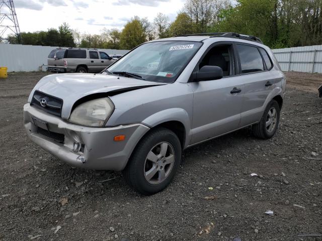 KM8JM12B36U258622 - 2006 HYUNDAI TUCSON GL SILVER photo 1