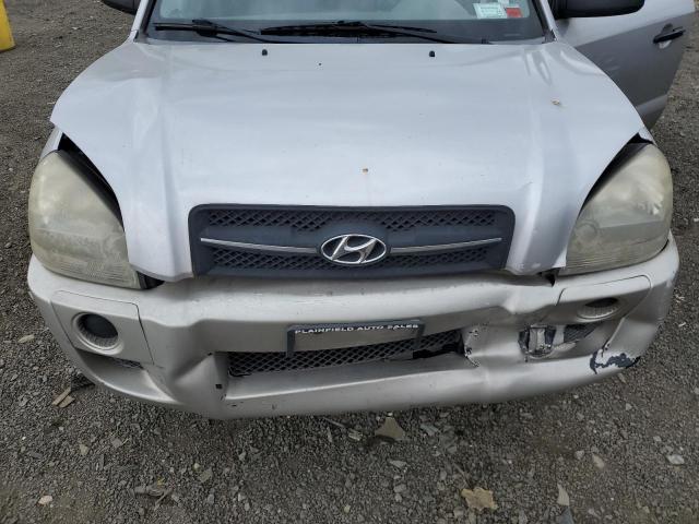 KM8JM12B36U258622 - 2006 HYUNDAI TUCSON GL SILVER photo 11