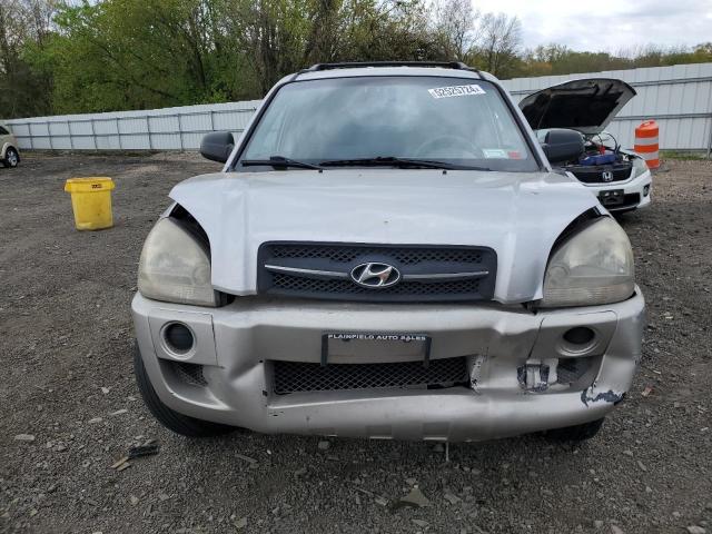 KM8JM12B36U258622 - 2006 HYUNDAI TUCSON GL SILVER photo 5