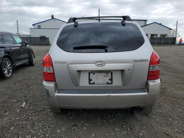 KM8JM12B36U258622 - 2006 HYUNDAI TUCSON GL SILVER photo 6