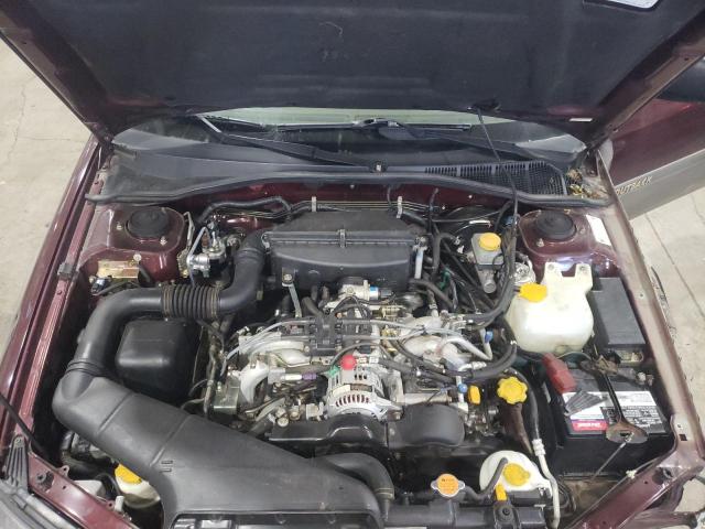 4S3BH675117633038 - 2001 SUBARU LEGACY OUTBACK AWP 勃艮第红 照片 11
