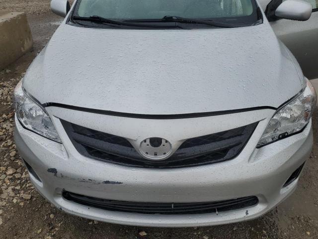 JTDBU4EE5B9147230 - 2011 TOYOTA COROLLA BASE SILVER photo 11