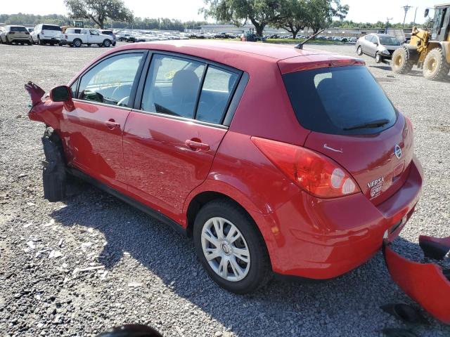 3N1BC1CP4CL363507 - 2012 NISSAN VERSA S RED photo 2