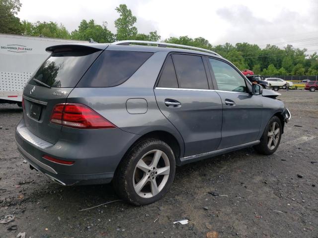 4JGDA5HB5JB023115 - 2018 MERCEDES-BENZ GLE 350 4MATIC GRAY photo 3