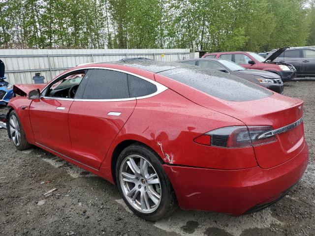 5YJSA1E26LF414993 - 2020 TESLA MODEL S Qırmızı foto 2