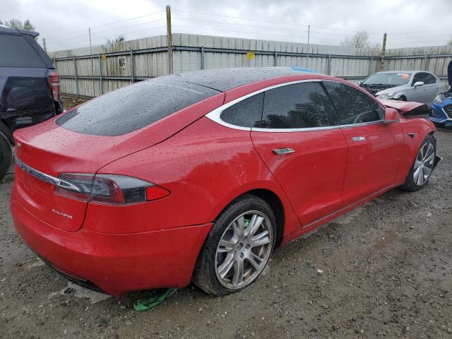 5YJSA1E26LF414993 - 2020 TESLA MODEL S Qırmızı foto 3