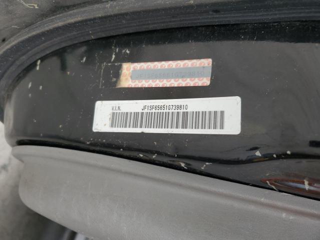 JF1SF65651G739810 - 2001 SUBARU FORESTER S BLACK photo 12