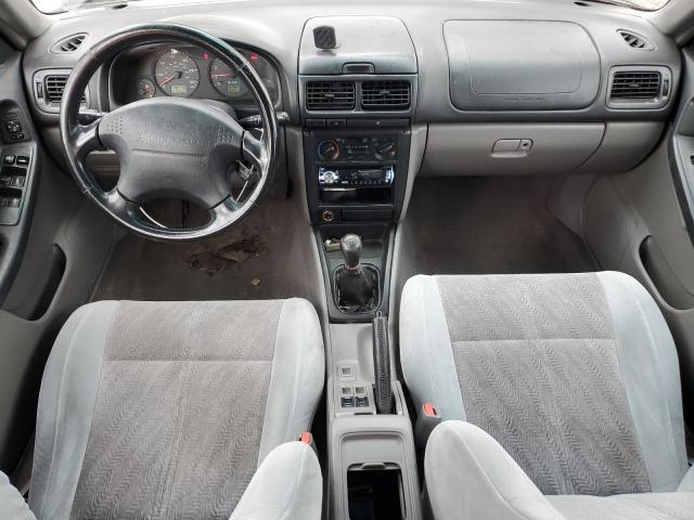 JF1SF65651G739810 - 2001 SUBARU FORESTER S BLACK photo 8