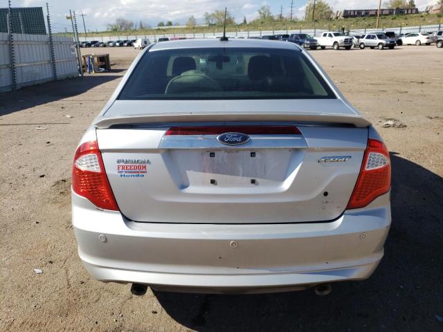 3FAHP0KC0AR232689 - 2010 FORD FUSION SPORT SILVER photo 6