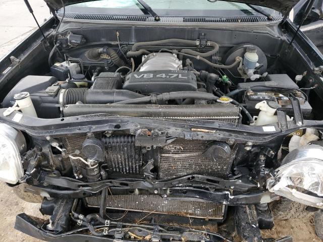 5TBBT44124S442218 - 2004 TOYOTA TUNDRA ACCESS CAB SR5 BLACK photo 11