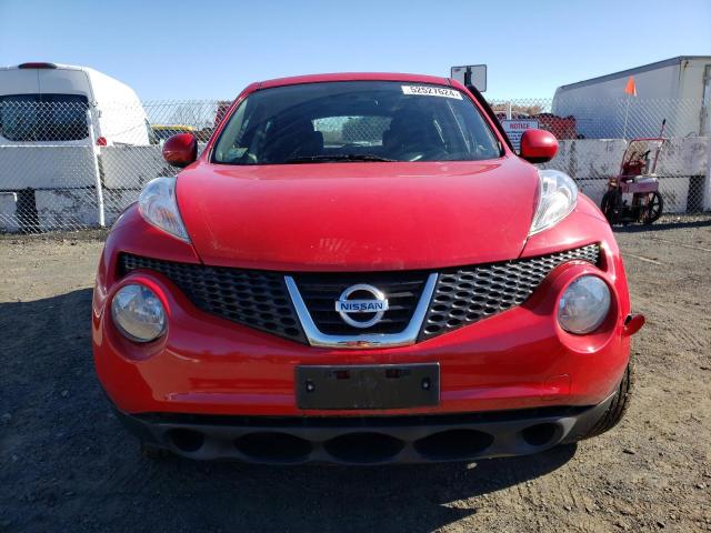 JN8AF5MV2ET355767 - 2014 NISSAN JUKE S RED photo 5