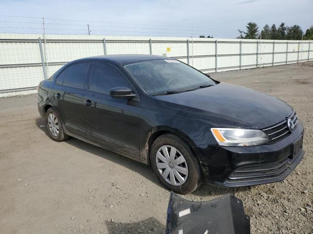 3VW2K7AJ7FM311074 - 2015 VOLKSWAGEN JETTA BASE 黑色 照片 4