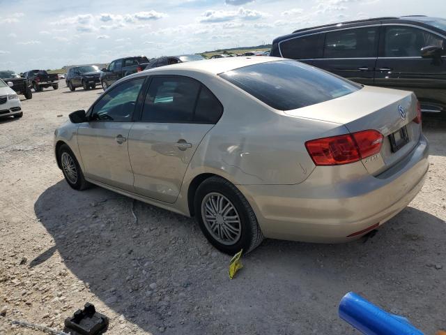 3VW2K7AJ2EM328895 - 2014 VOLKSWAGEN JETTA BASE Gold Foto 2