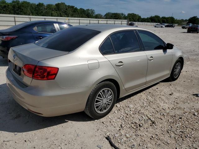 3VW2K7AJ2EM328895 - 2014 VOLKSWAGEN JETTA BASE Gold Foto 3