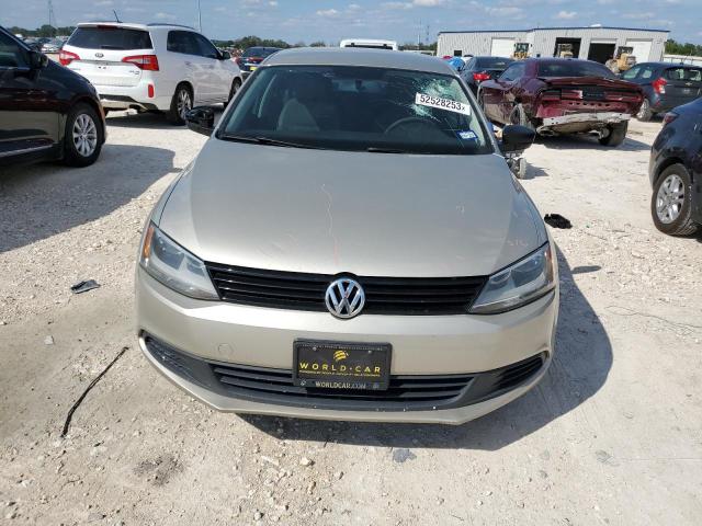 3VW2K7AJ2EM328895 - 2014 VOLKSWAGEN JETTA BASE Gold Foto 5