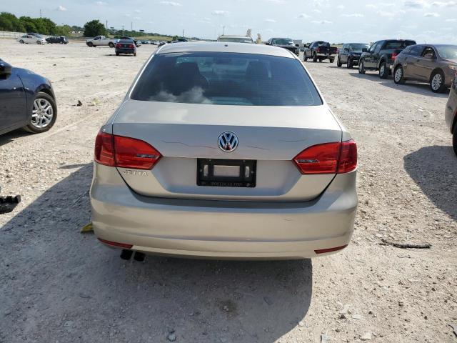 3VW2K7AJ2EM328895 - 2014 VOLKSWAGEN JETTA BASE Gold Foto 6
