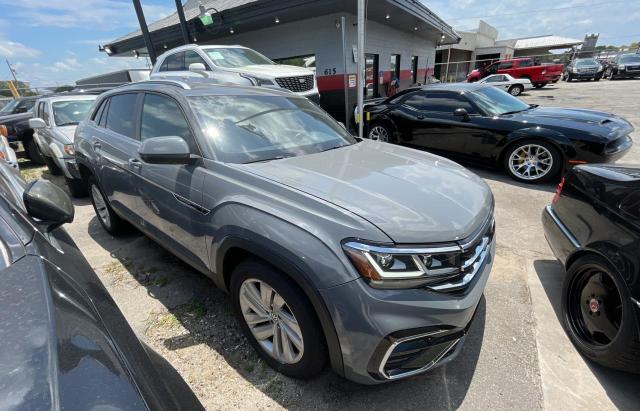 1V21E2CA8LC211132 - 2020 VOLKSWAGEN ATLAS CROS SE ნაცრისფერი ფოტო 1