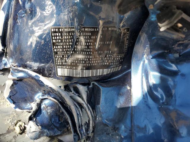 3VV1B7AX7LM134770 - 2020 VOLKSWAGEN TIGUAN S 蓝色 照片 13