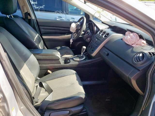 JM3ER2W50A0351428 - 2010 MAZDA CX-7 SILVER photo 5