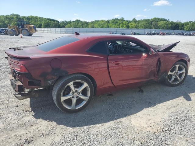 2G1FD1E35F9283526 - 2015 CHEVROLET CAMARO LT RED photo 3