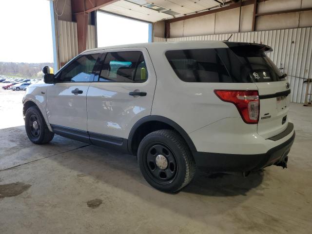 1FM5K8AR4FGC16277 - 2015 FORD EXPLORER POLICE INTERCEPTOR თეთრი ფოტო 2
