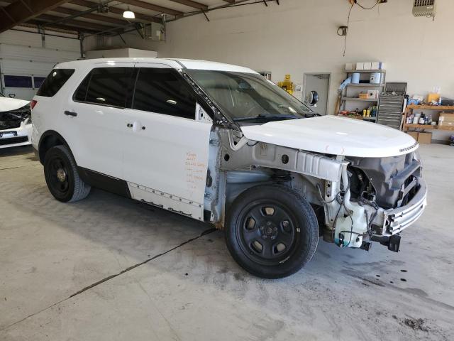 1FM5K8AR4FGC16277 - 2015 FORD EXPLORER POLICE INTERCEPTOR თეთრი ფოტო 4