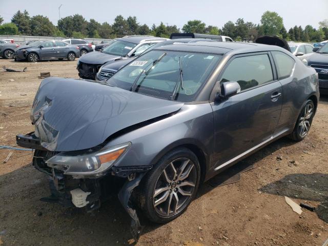 JTKJF5C77E3067864 - 2014 TOYOTA SCION TC 灰色 照片 1