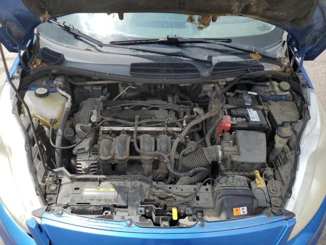 3FADP4EJ4BM167733 - 2011 FORD FIESTA SE BLUE photo 11