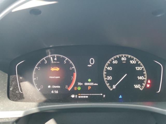 19XFL1H70NE020174 - 2022 HONDA CIVIC EXL PURPLE photo 9