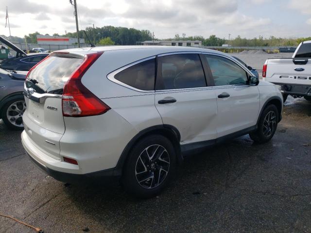 5J6RM4H42GL027679 - 2016 HONDA CR-V SE WHITE photo 3