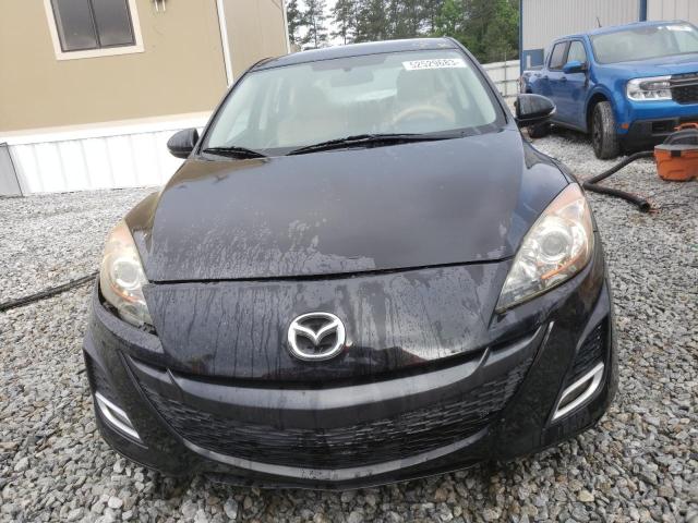 JM1BL1H51A1138907 - 2010 MAZDA 3 S BLACK photo 5