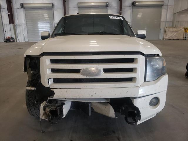 1FMFK20507LA98866 - 2007 FORD EXPEDITION EL LIMITED WHITE photo 5